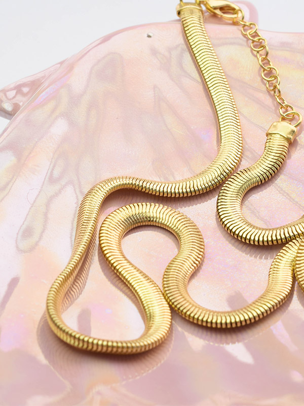 Snake chain necklace