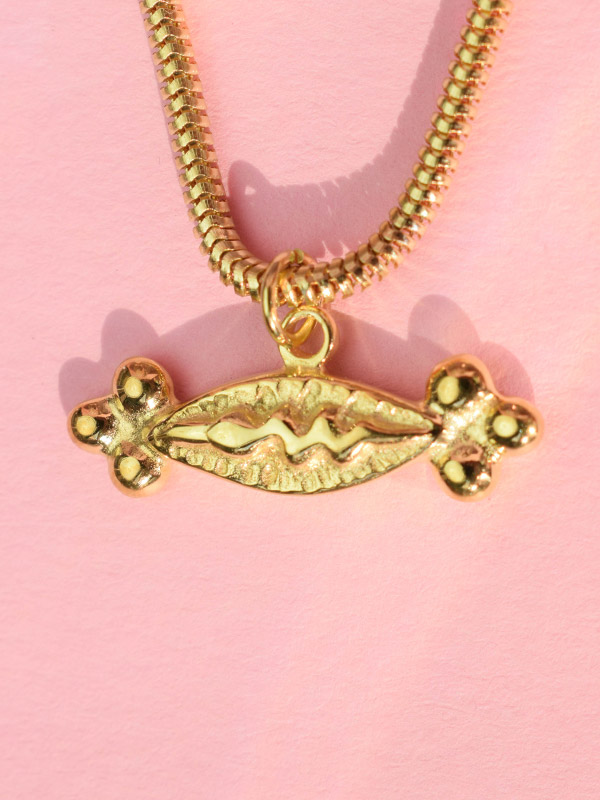 Small snake necklace