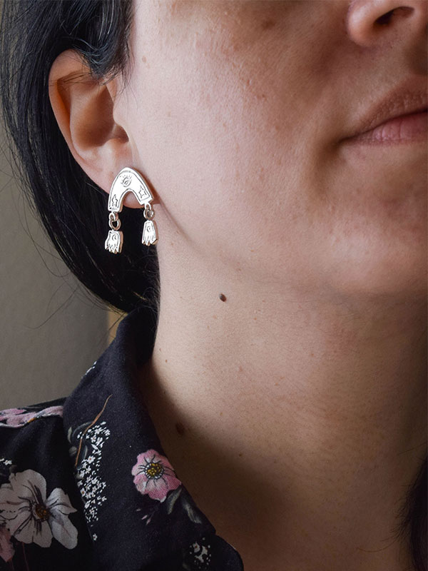 Celestial earrings