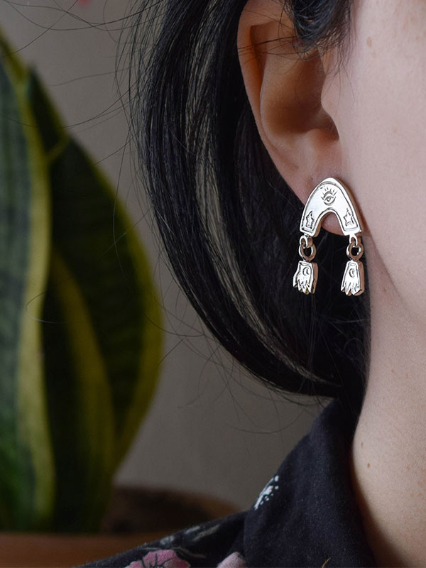 Celestial earrings