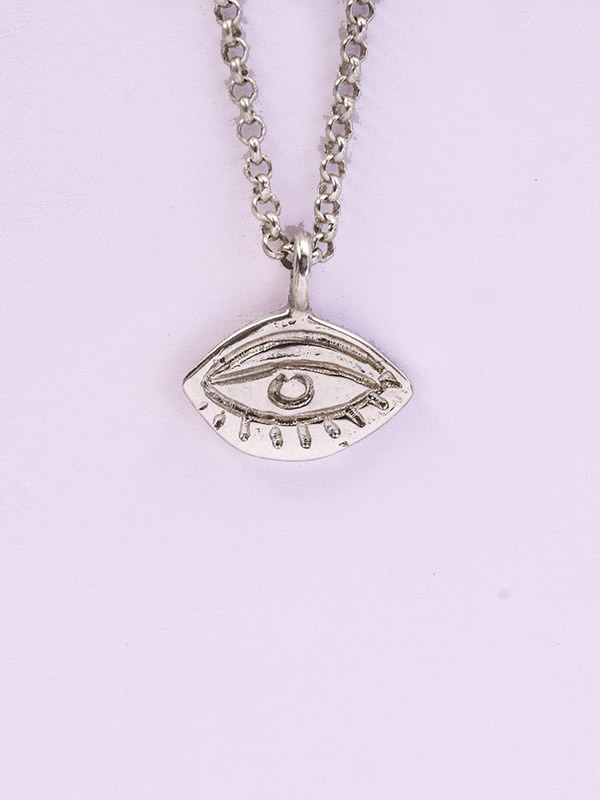 All seeing eye necklace