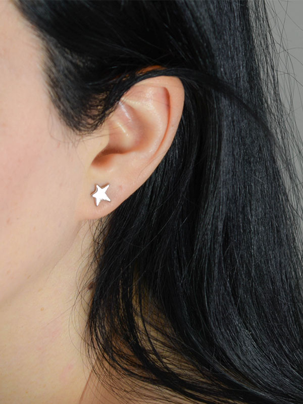 Small stars earrings